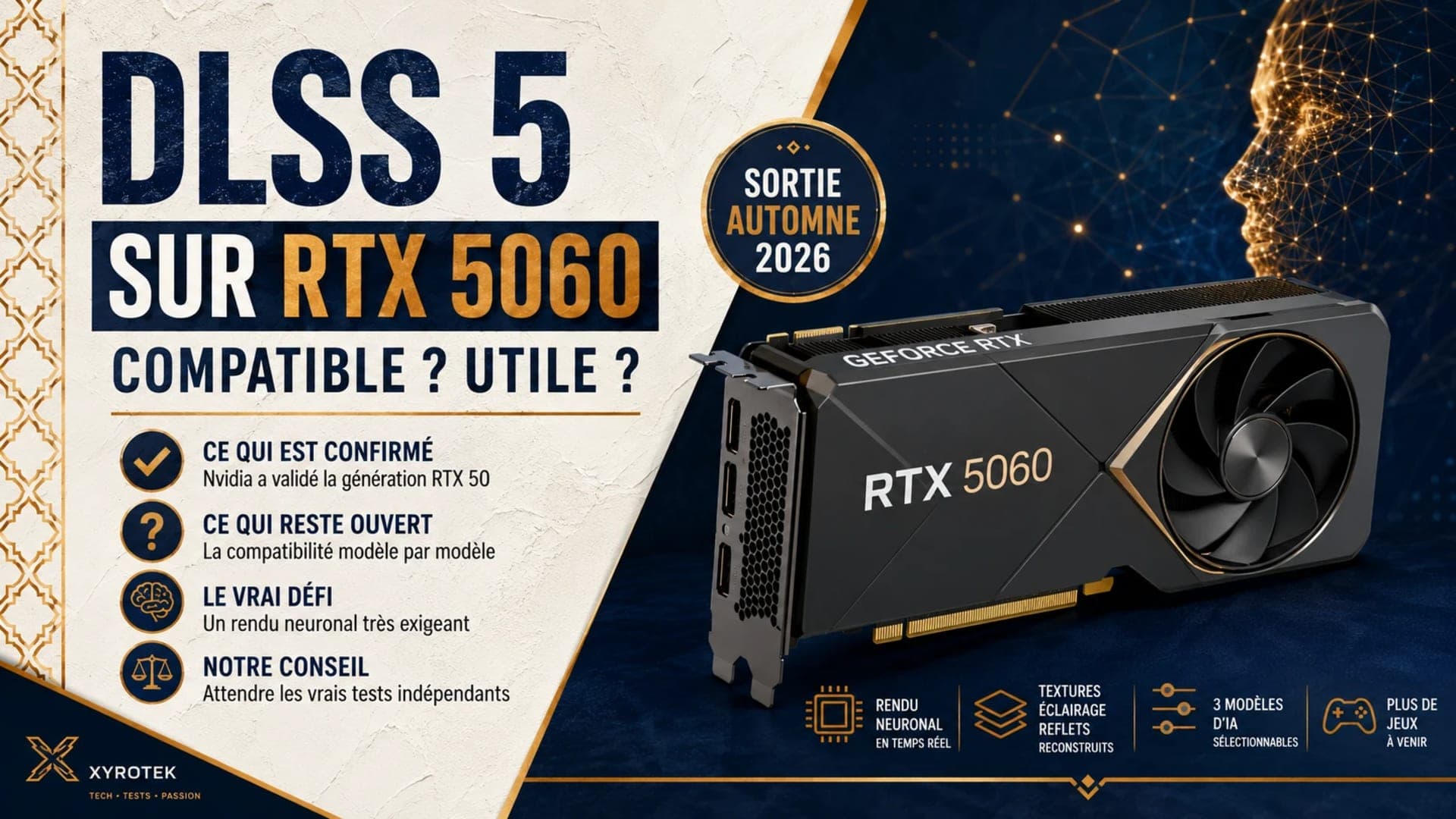 DLSS 5 : j'ai une RTX 5060 et je ne sais pas si j'y ai droit