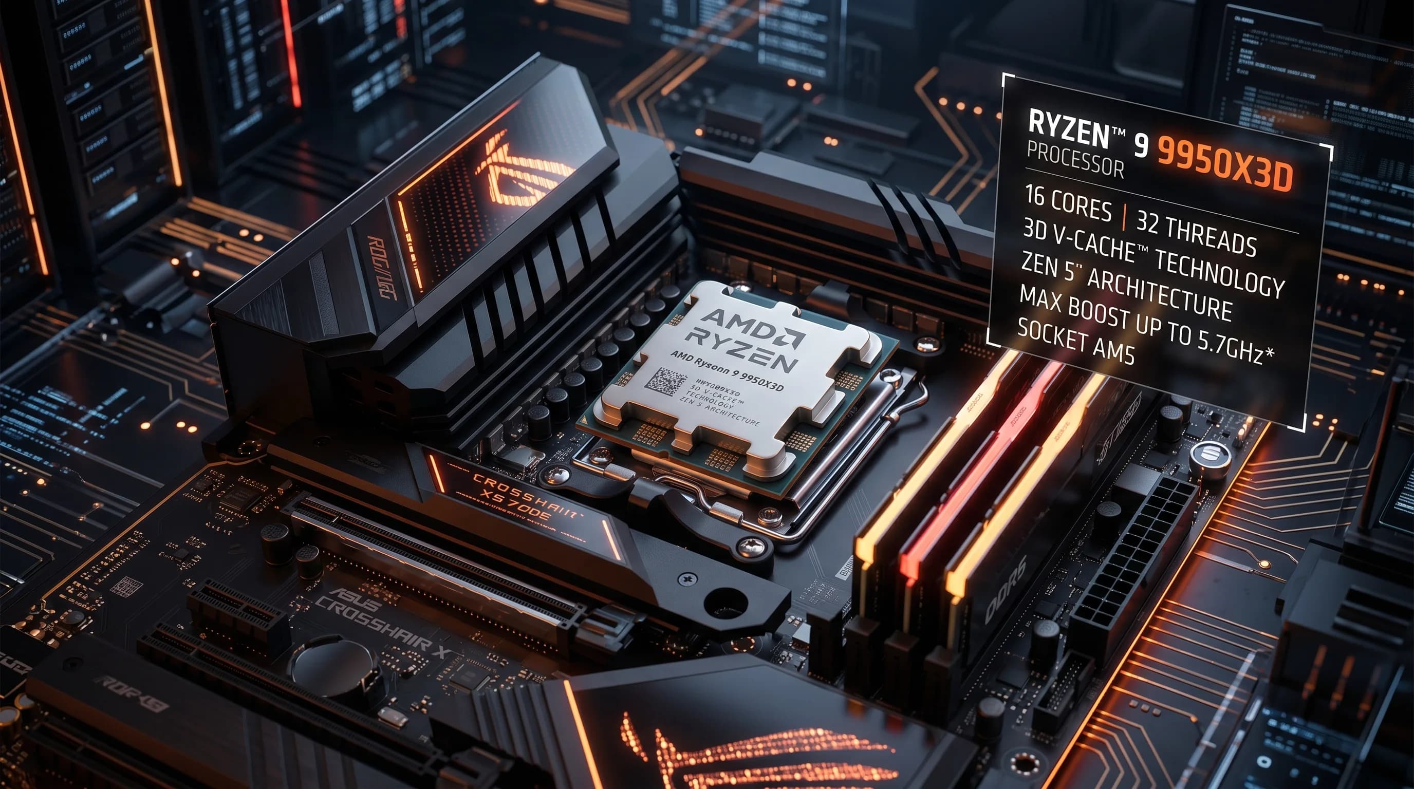 AMD dévoile le prix du Ryzen 9 9950X3D2 : 899$ pour le premier CPU X3D à double cache