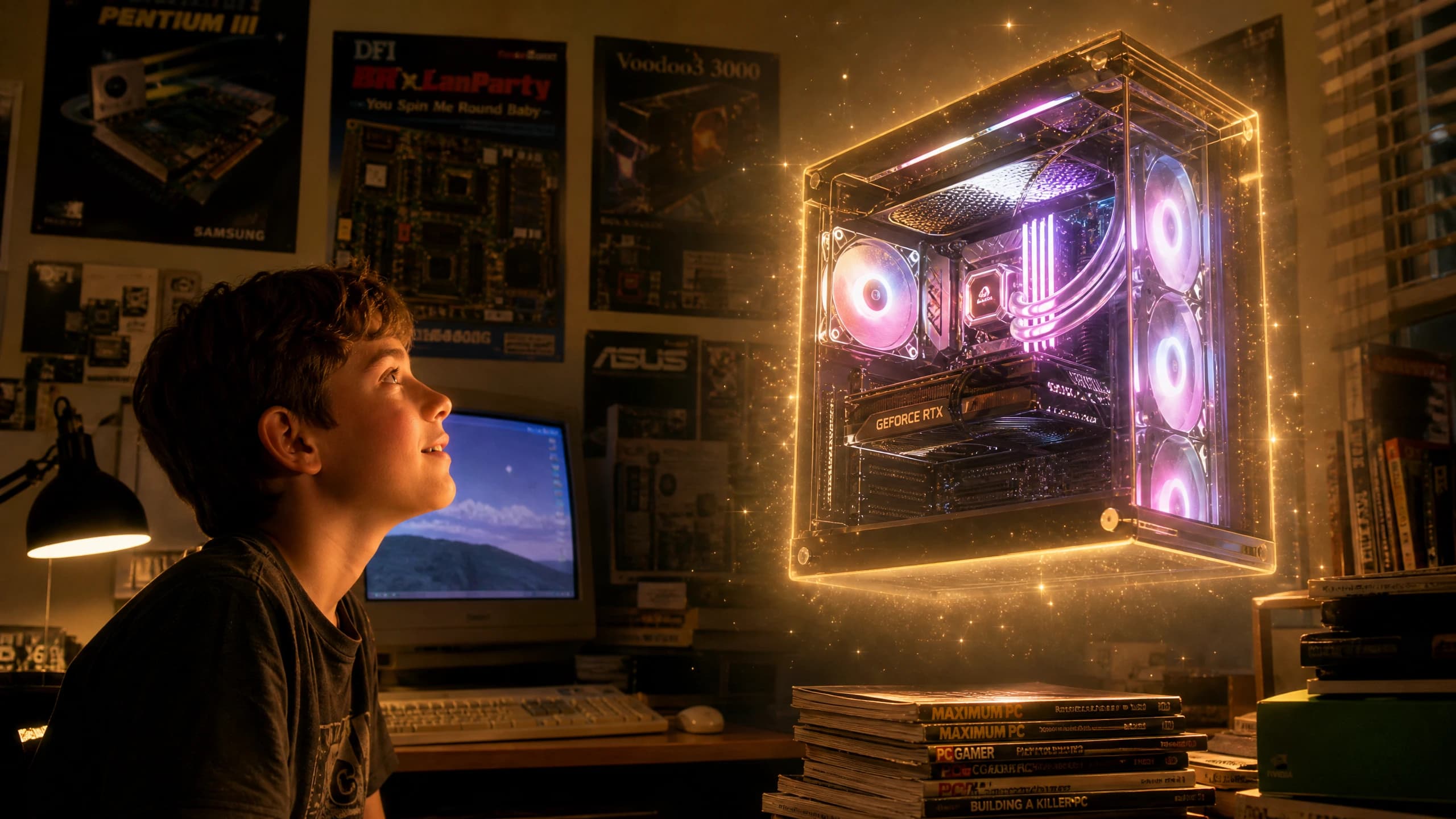Mon rêve qui se réalise : 20 ans avant de monter mon premier PC
